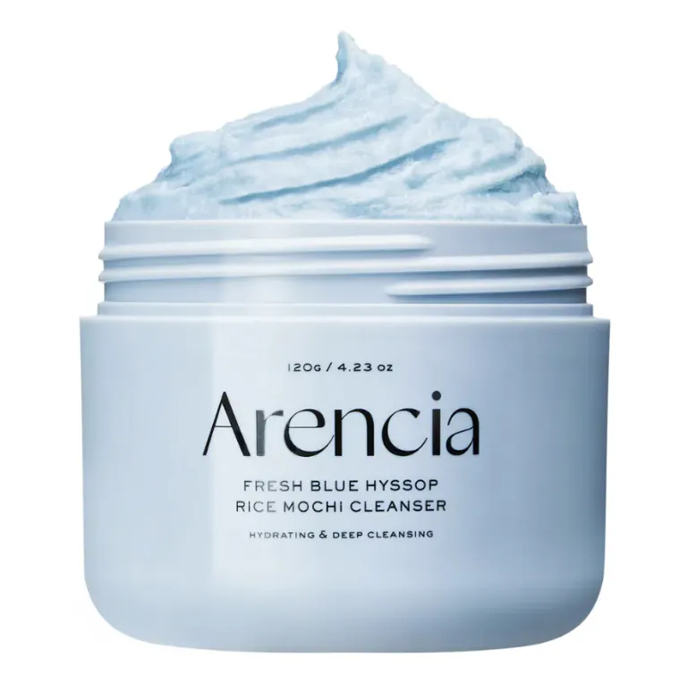 Arencia Blue Hyssop Rice Mochi Cleanser 120 g