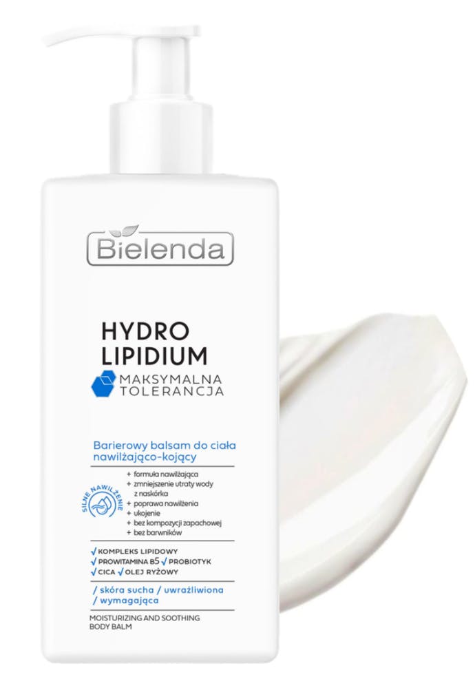 Bielenda Hydro Lipidium Maximum Tolerance Moisturizing and Soothing Barrier Body Lotion 300 ml