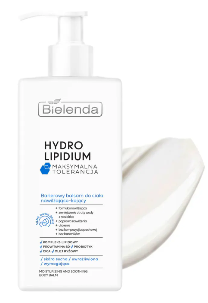 Bielenda Hydro Lipidium Maximum Tolerance Moisturizing and Soothing Barrier Body Lotion 300 ml