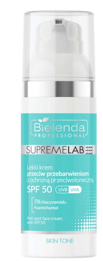 Bielenda Supremelab Skin Tone Anti-Spot Face Cream with SPF 50 50 ml