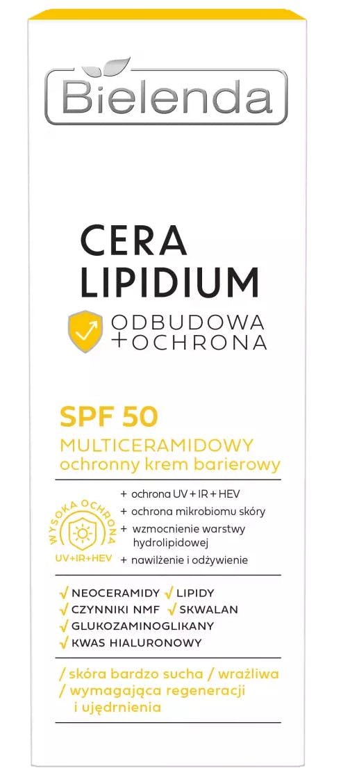 Bielenda Cera Lipidium Multiceramide Protective Barrier Cream SPF50 30 ml