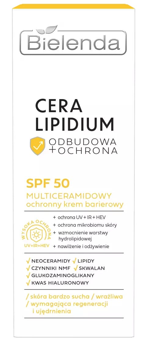 Bielenda Cera Lipidium Multiceramide Protective Barrier Cream SPF50 30 ml