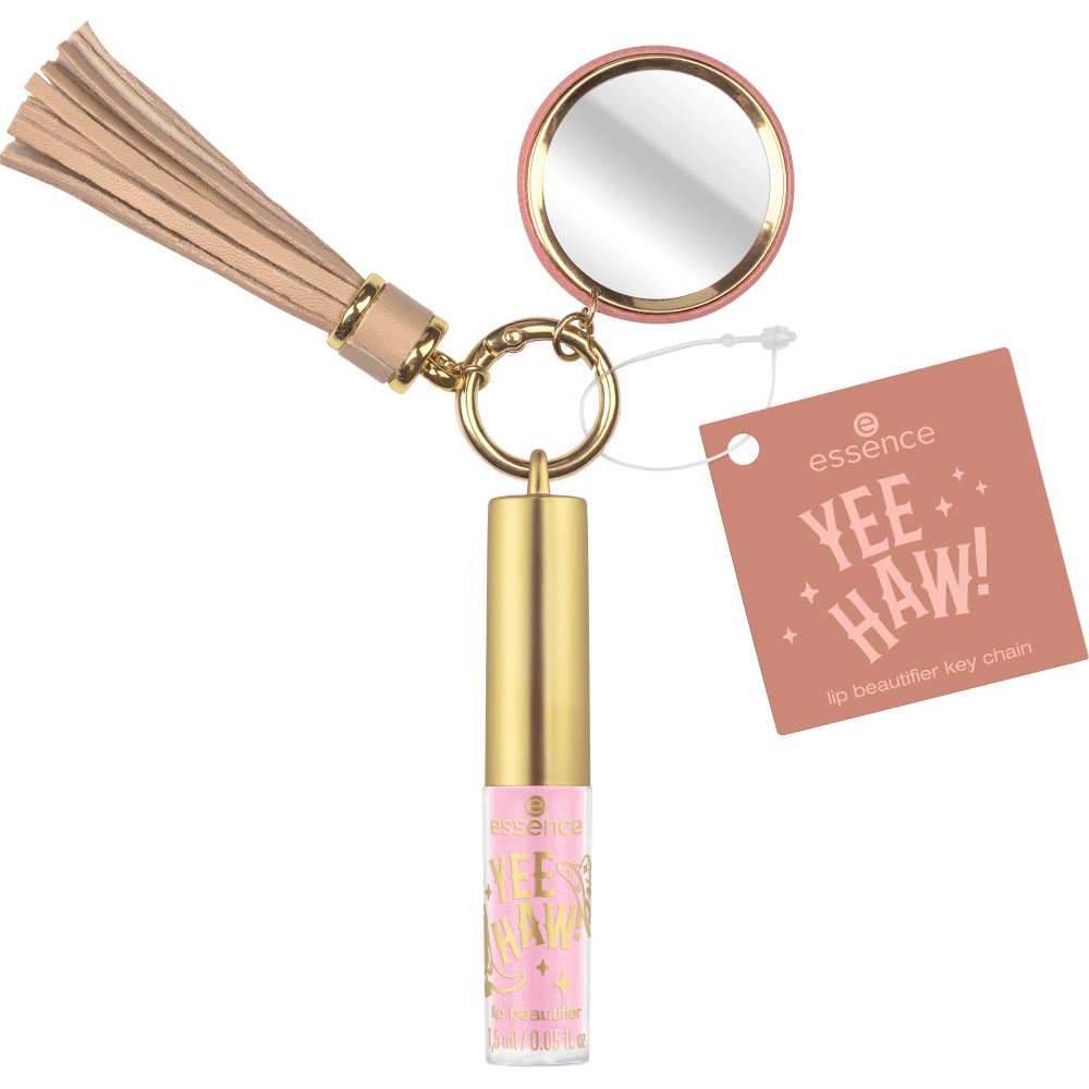 Essence YEE HAW! Lip Beautifier Key Chain 01 Boots, Hat, Go! 1 ml