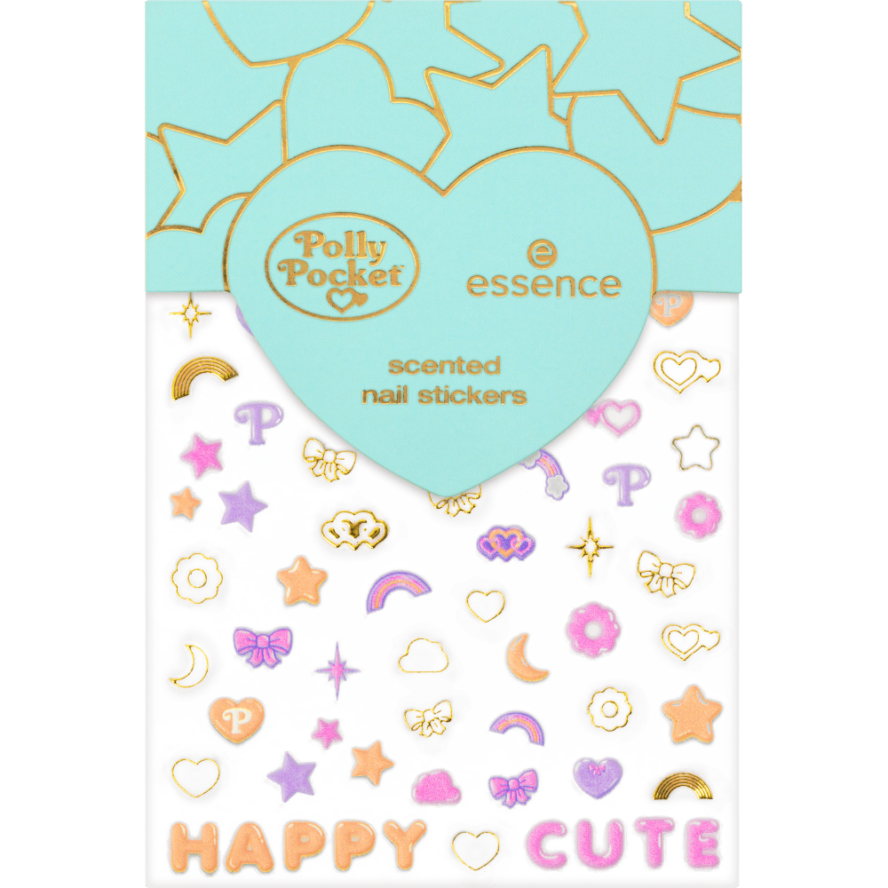 Essence Polly Pocket Scented Nail Stickers 01 Believe In The Little Things! 70 st