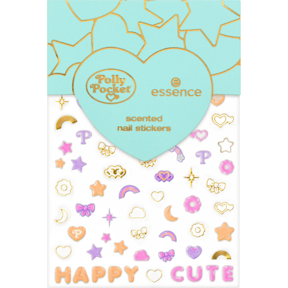 Essence Polly Pocket Scented Nail Stickers 01 Believe In The Little Things! 70 st