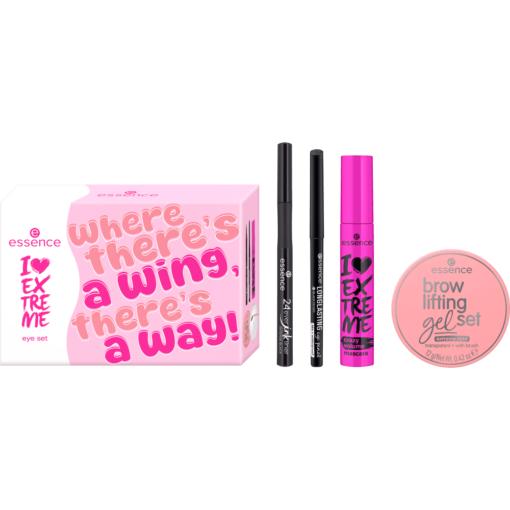 Essence I Love Extreme Eye Set 01 Set 4 stk