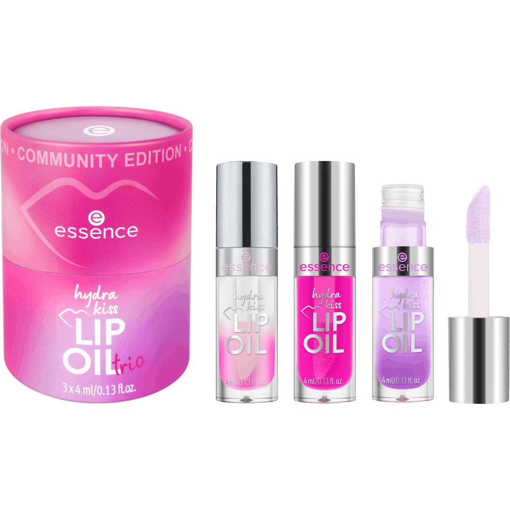 Essence Hydra Kiss Lip Oil Trio 01 3 st