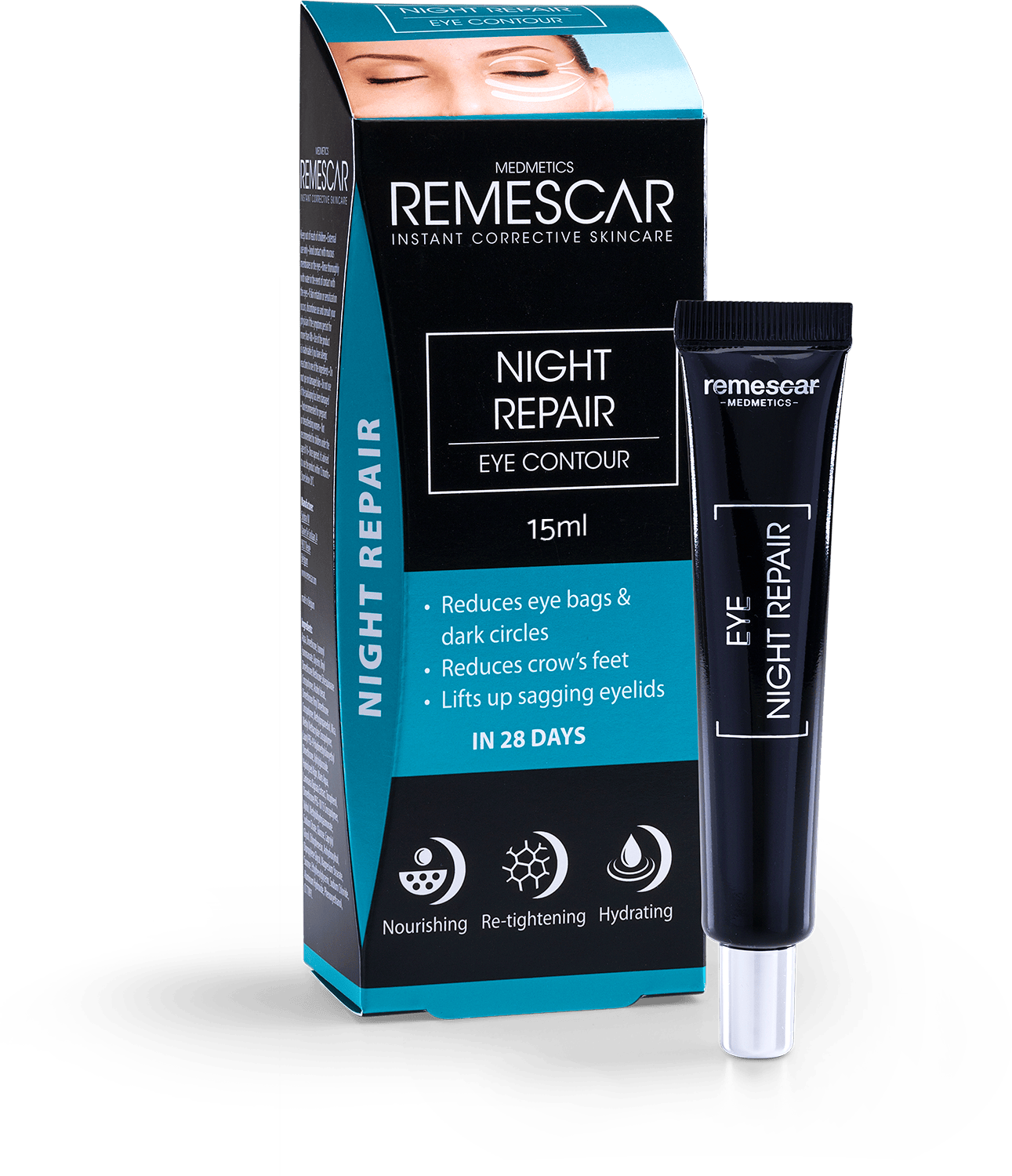 Remescar Night Repair Eye Contour 15 ml