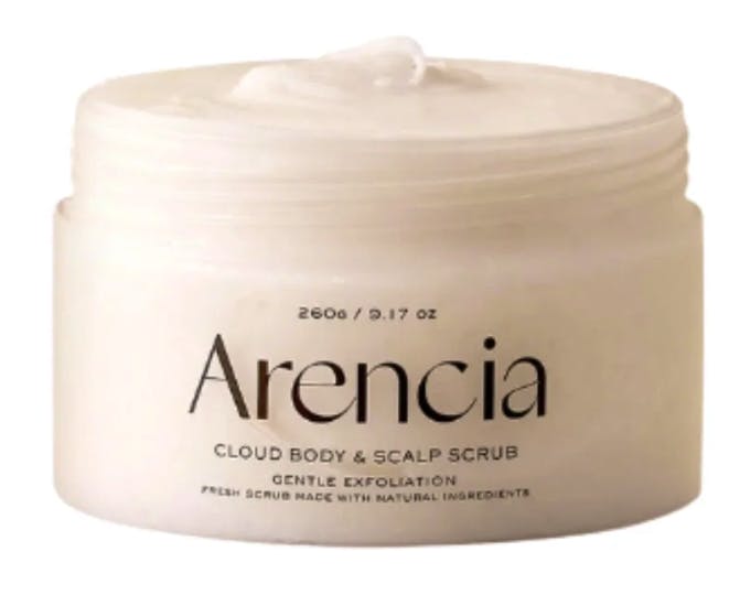 Arencia Fresh Cloud Body & Scalp Scrub White Tea & Neroli 260 g