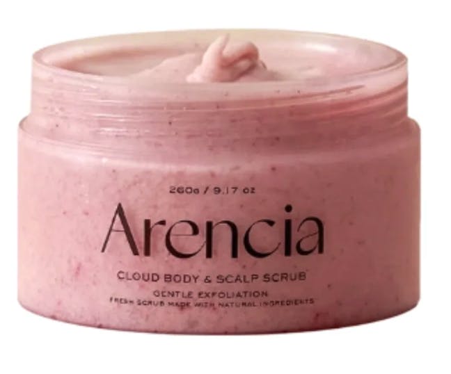 Arencia Fresh Cloud Body & Scalp Scrub Lavender & Pear 260 g