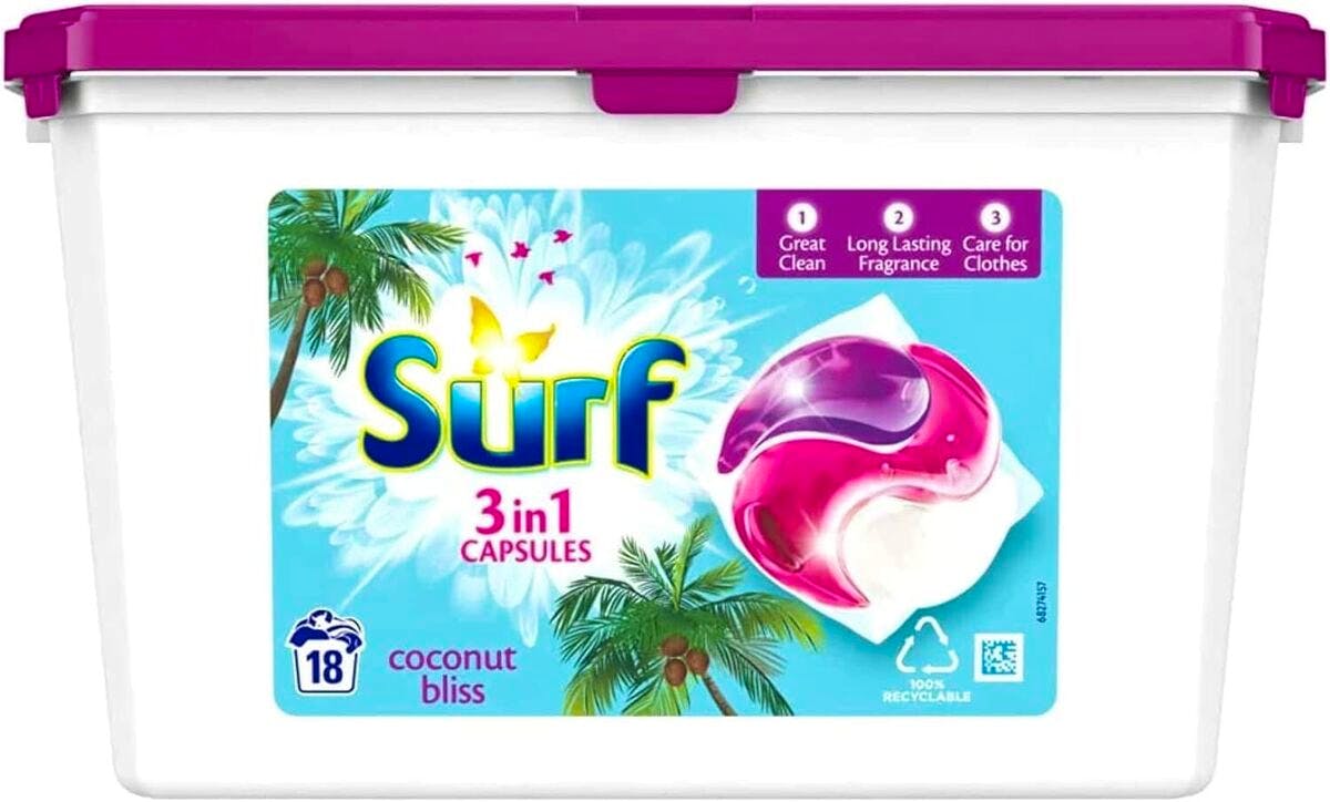 Surf Coconut Bliss Capsules 18 stk