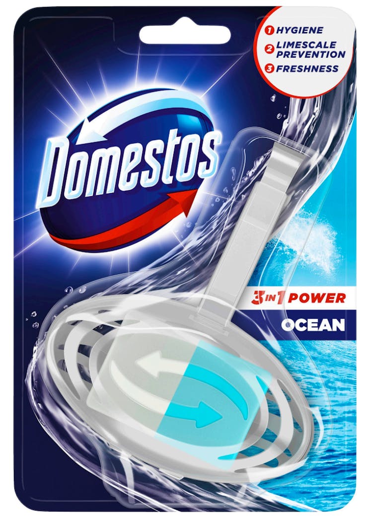 Domestos 3in1 Toilet Block Ocean 1 st