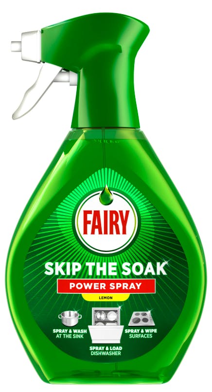 Fairy Skip The Soak Power Spray Lemon 650 ml