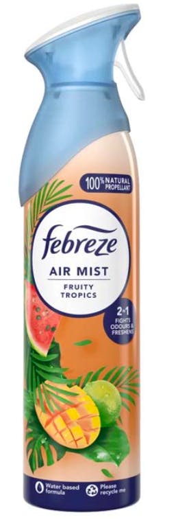 Febreze Air Freshener Spray Fruity Tropics 185 ml