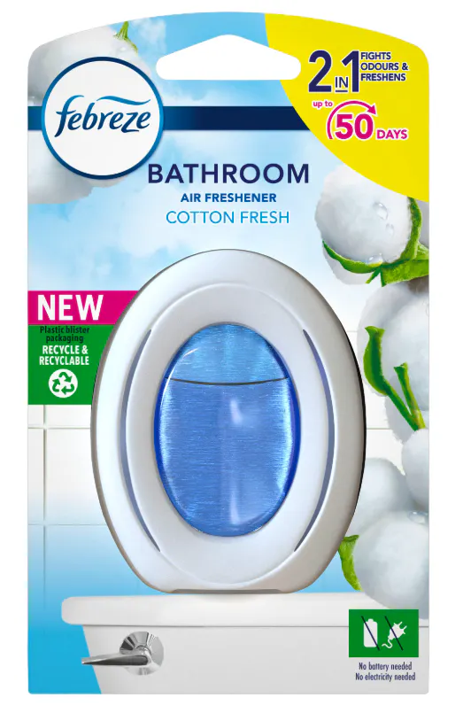 Febreze Bathroom Air Freshener Cotton Fresh 7.5 ml