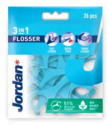 Jordan 3in1 Flosser 26 pcs