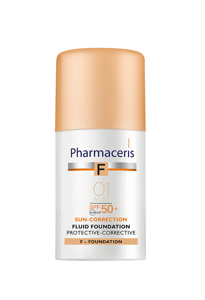 Pharmaceris Protective-Corrective Fluid Foundation SPF 50 Ivory 01 30 ml