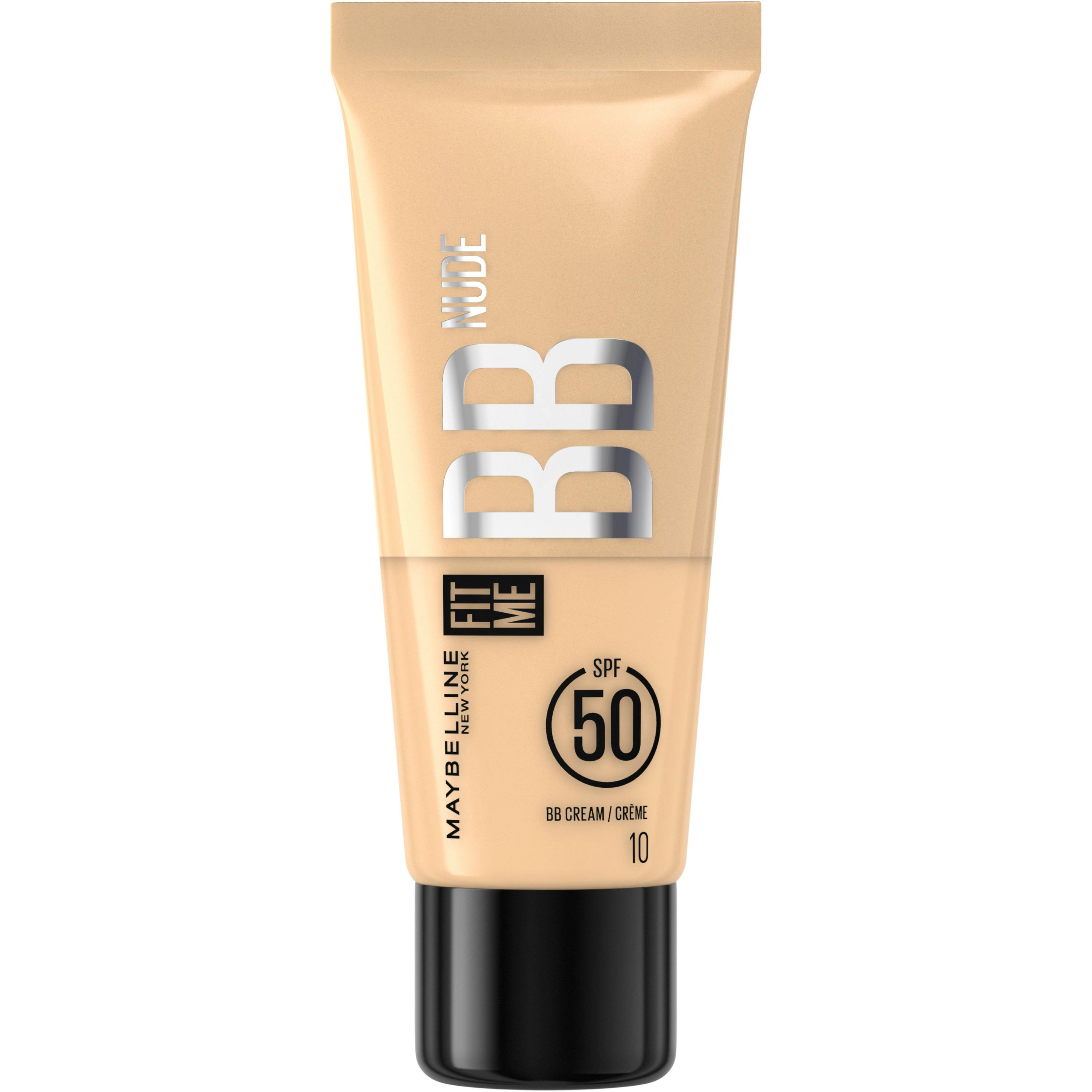 Maybelline Fit Me Nude BB Cream SPF50 10 30 ml
