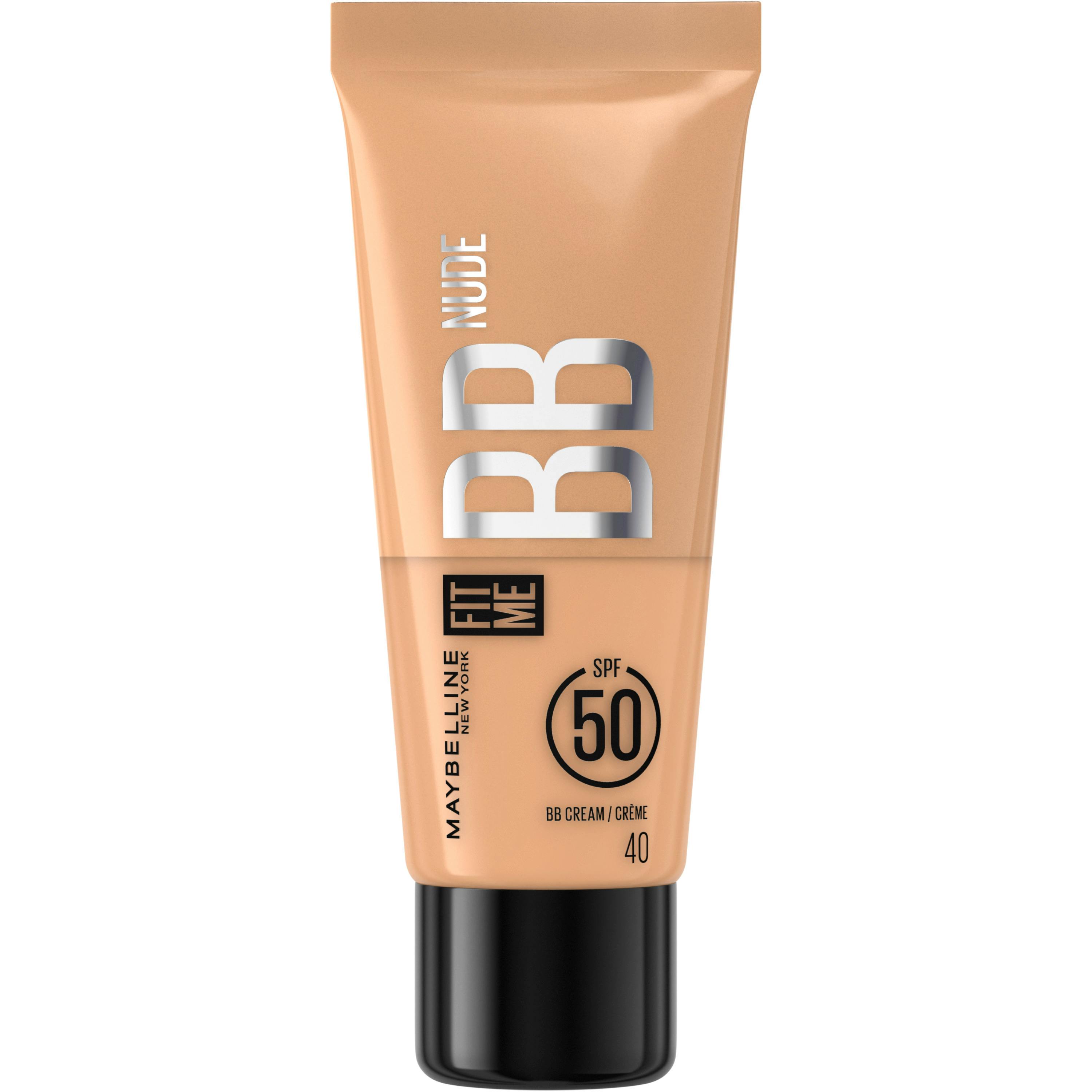 Maybelline Fit Me Nude BB Cream SPF50 40 30 ml