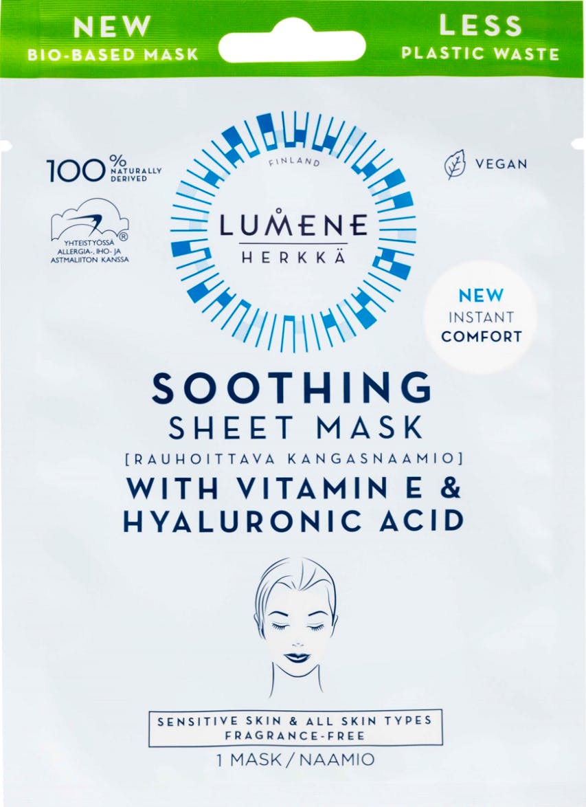 Lumene Soothing SOS Sheet Mask 1 stk