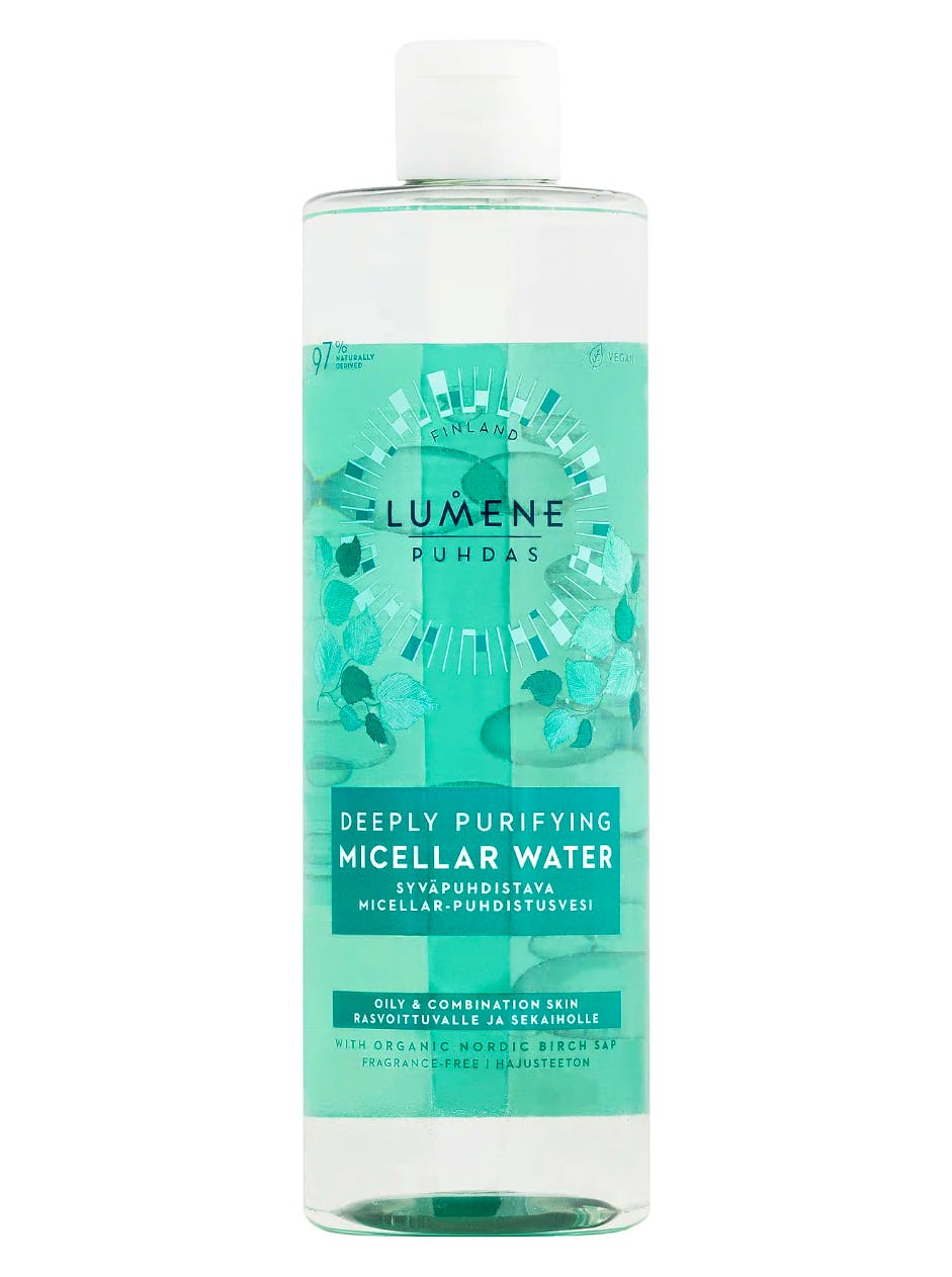 Lumene Deeply Purifying Sheet Mask Micellar Water 400 ml
