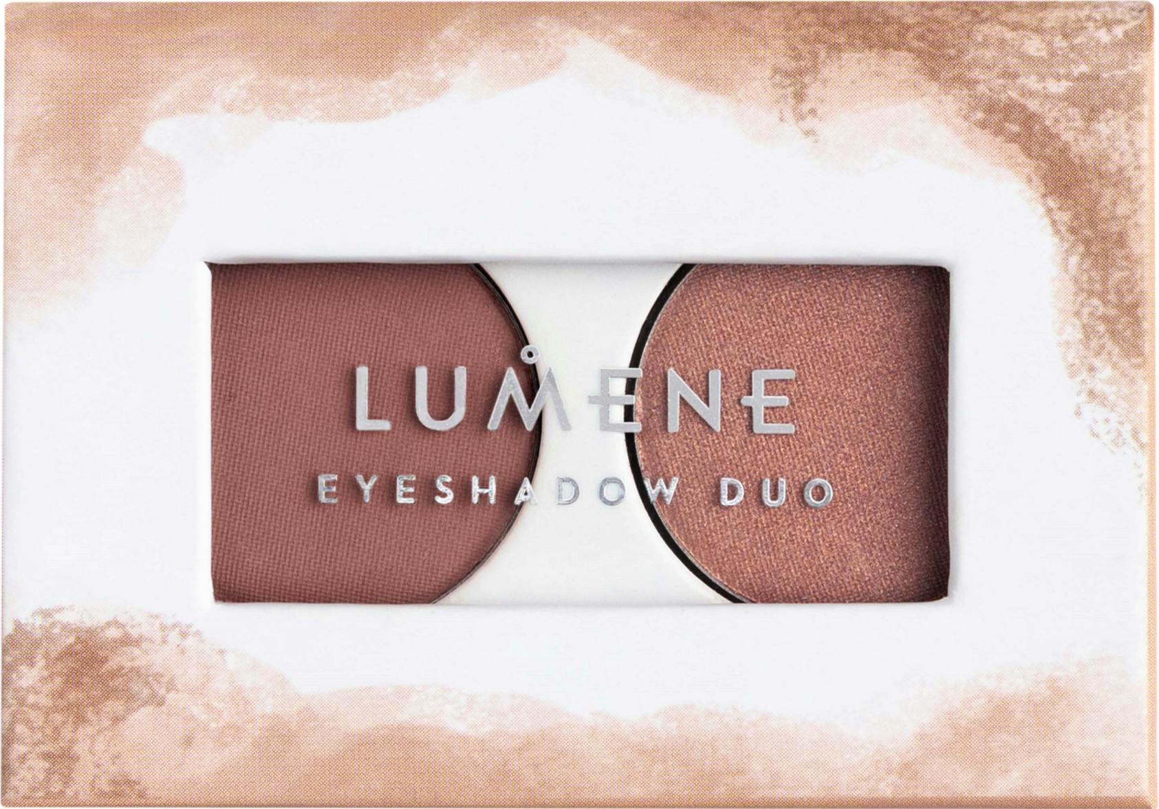 Lumene Bright Eyes Eyeshadow Duo 03 Rosy Twilight 3 g