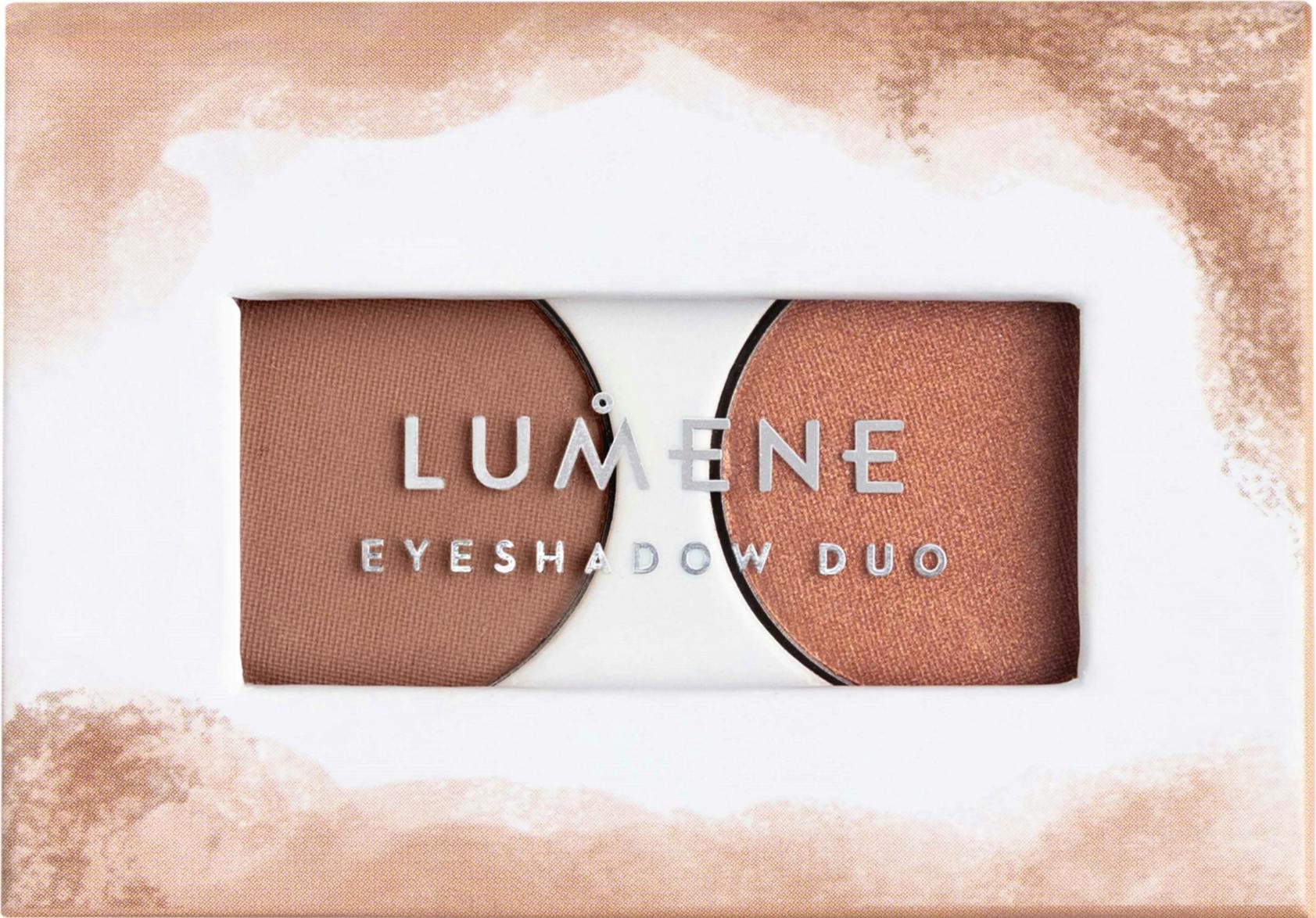 Lumene Bright Eyes Eyeshadow Duo 04 Fresh Autumn 3 g