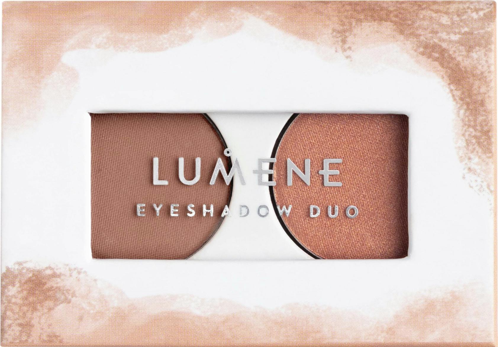 Lumene Bright Eyes Eyeshadow Duo 04 Fresh Autumn 3 g