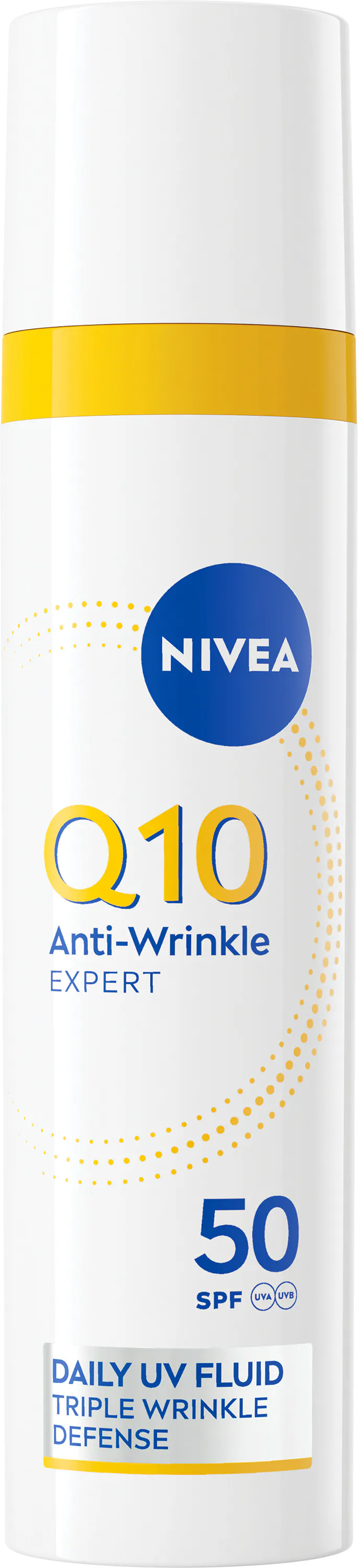 NIVEA Q10 Anti-Wrinkle Expert Daily UV Fluid SPF50 40 ml