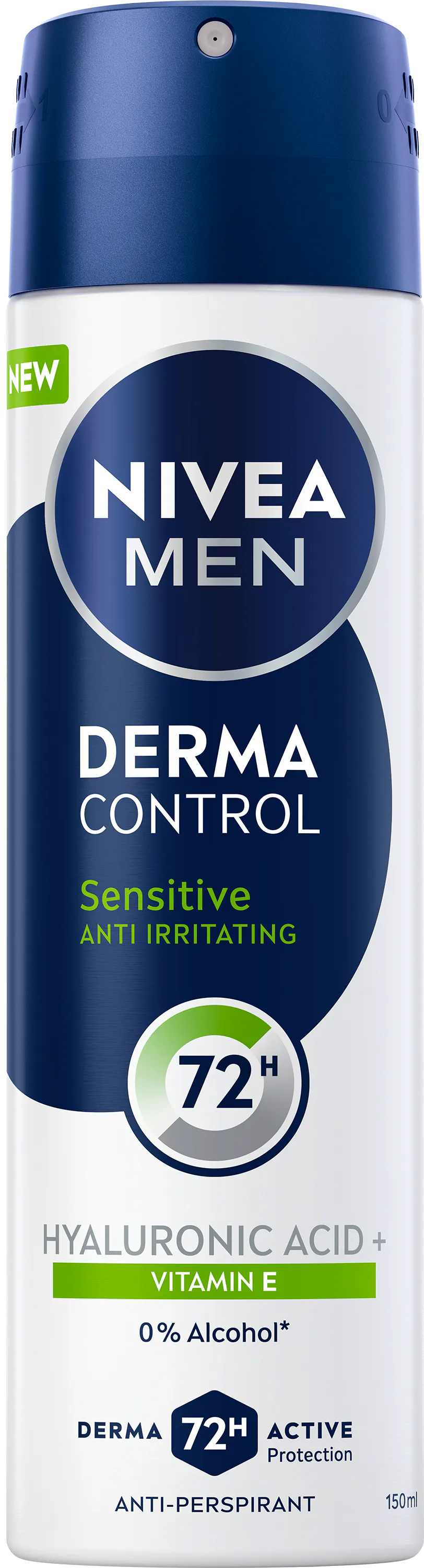 NIVEA Derma Control Sensitive Male Spray 150 ml