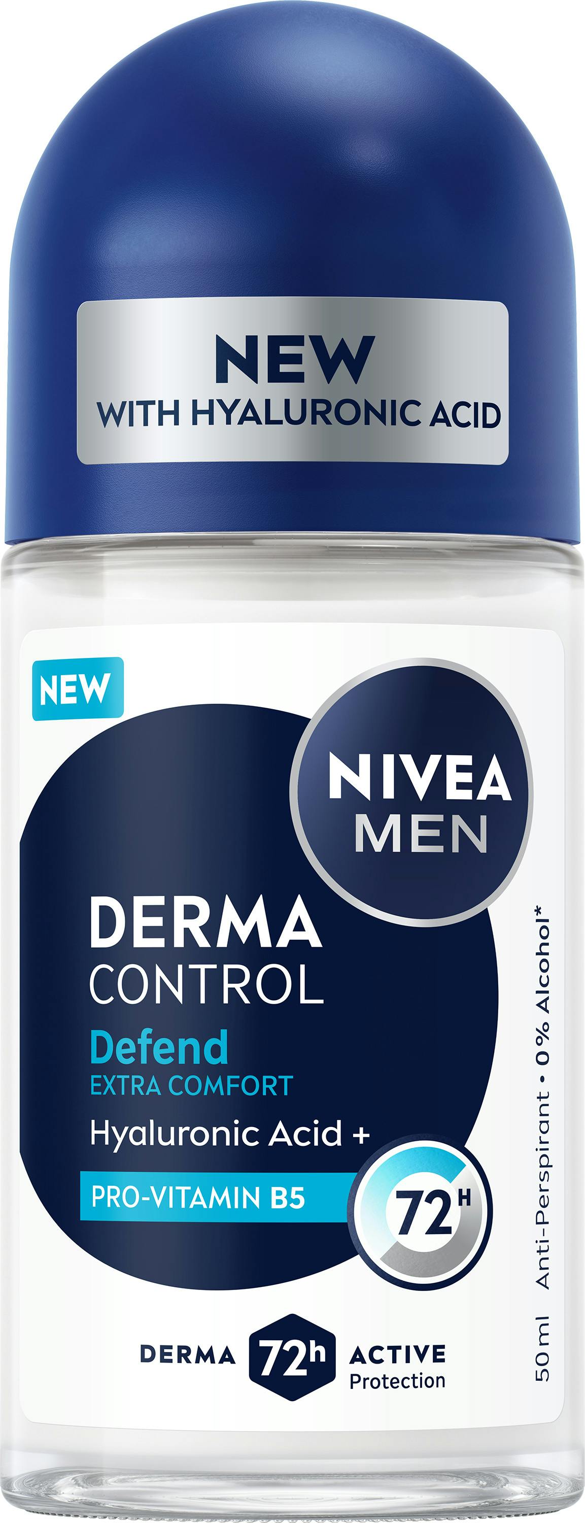 NIVEA Derma Control Defend Male Roll-on 50 ml
