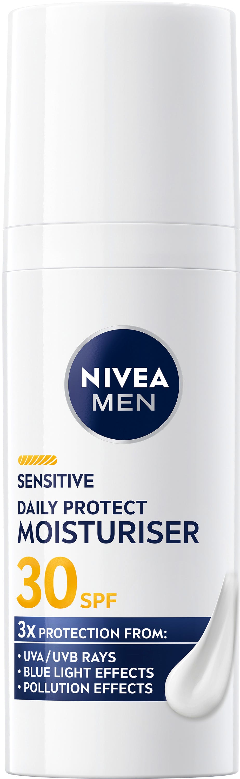 NIVEA Men Sensitive Daily Protect Moisturiser SPF30 50 ml