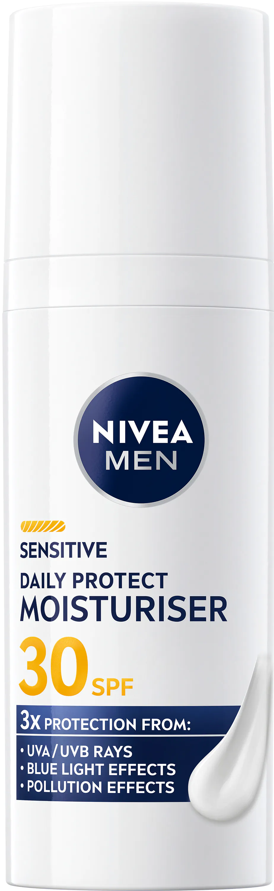 NIVEA Men Sensitive Daily Protect Moisturiser SPF30 50 ml