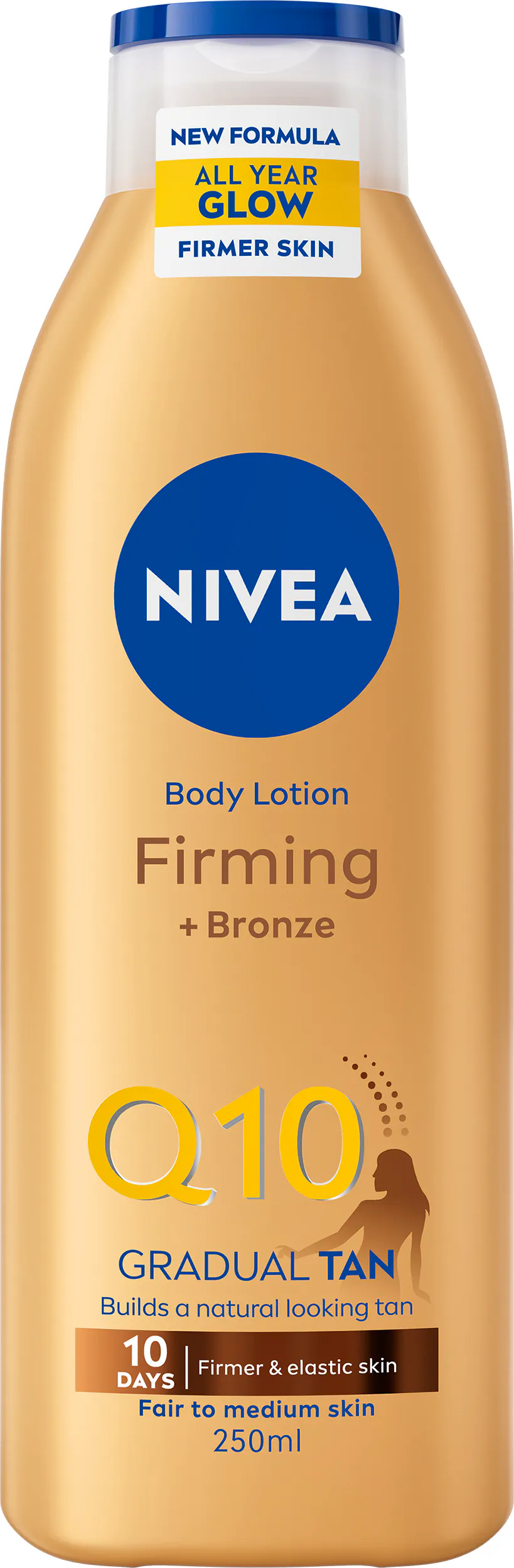 NIVEA Q10 Firming + Bronze 250 ml