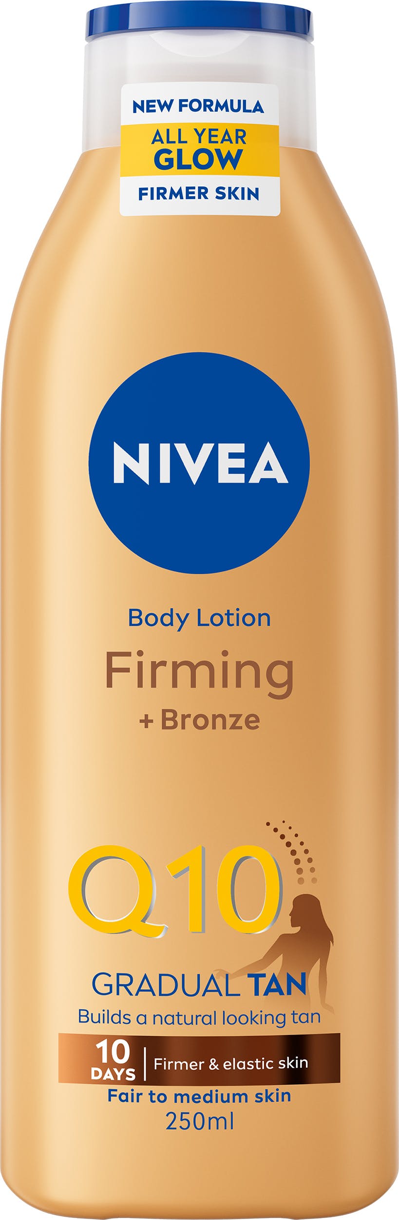 Nivea Q10 Firming + Bronze 250 ml