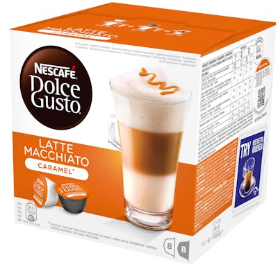 Nescafe Dolce Gusto Latte Caramel Macchiato 16 st