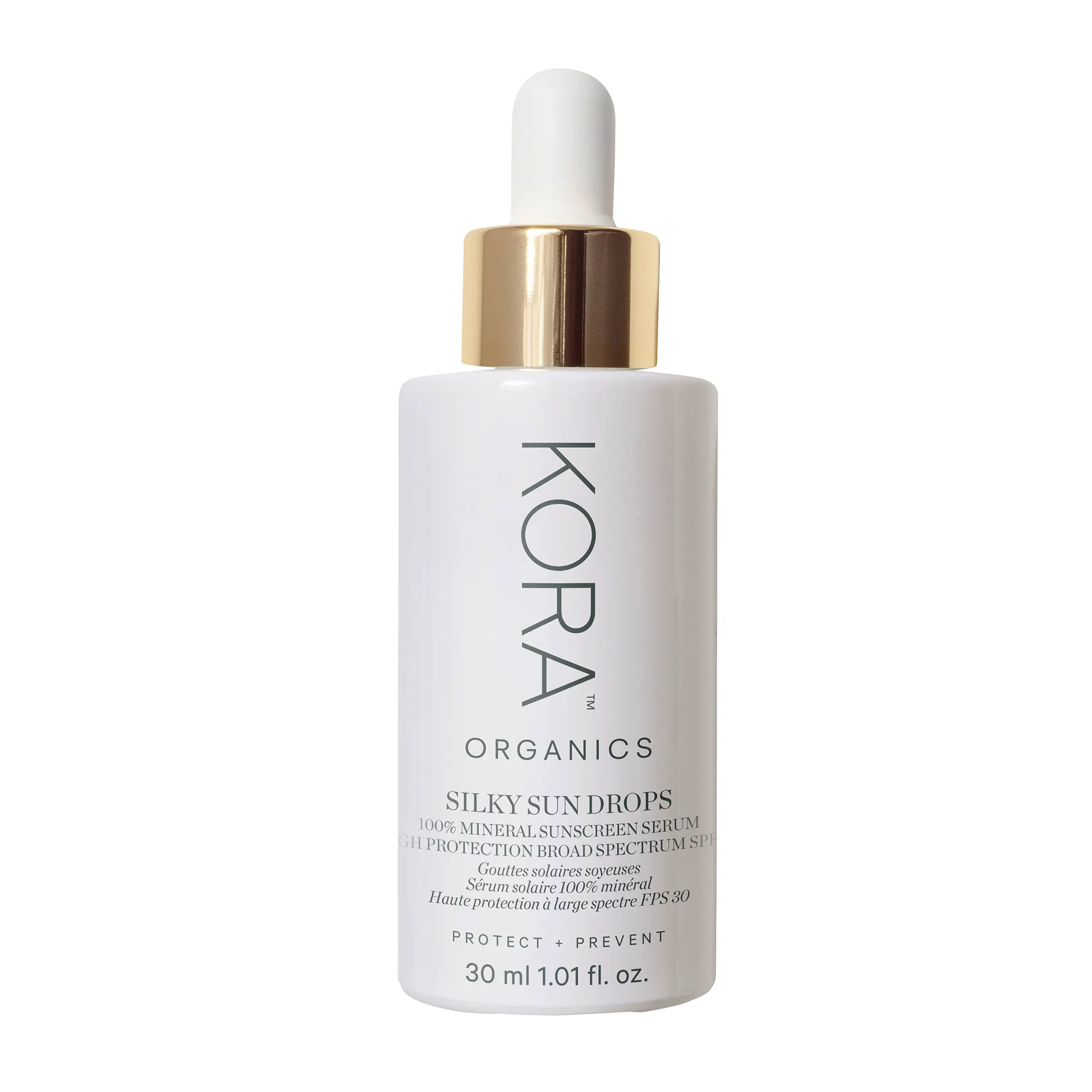 Kora Organics Silky Sundrops 100% Mineral Sunscreen Serum 30 ml