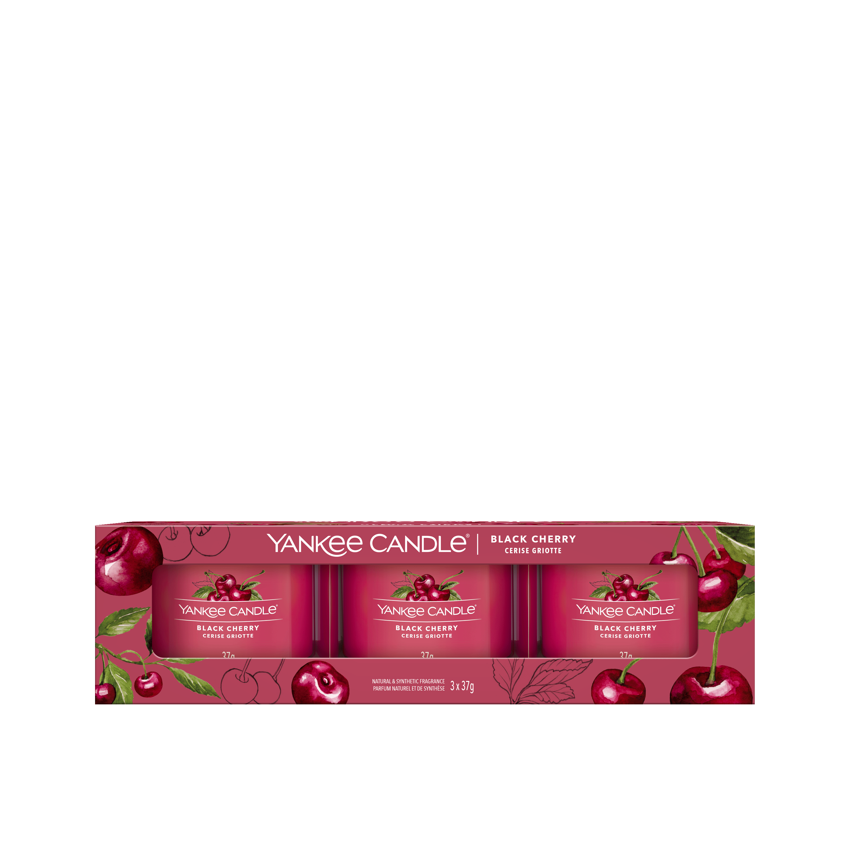 Yankee Candle Mini Black Cherry Set 3 stk