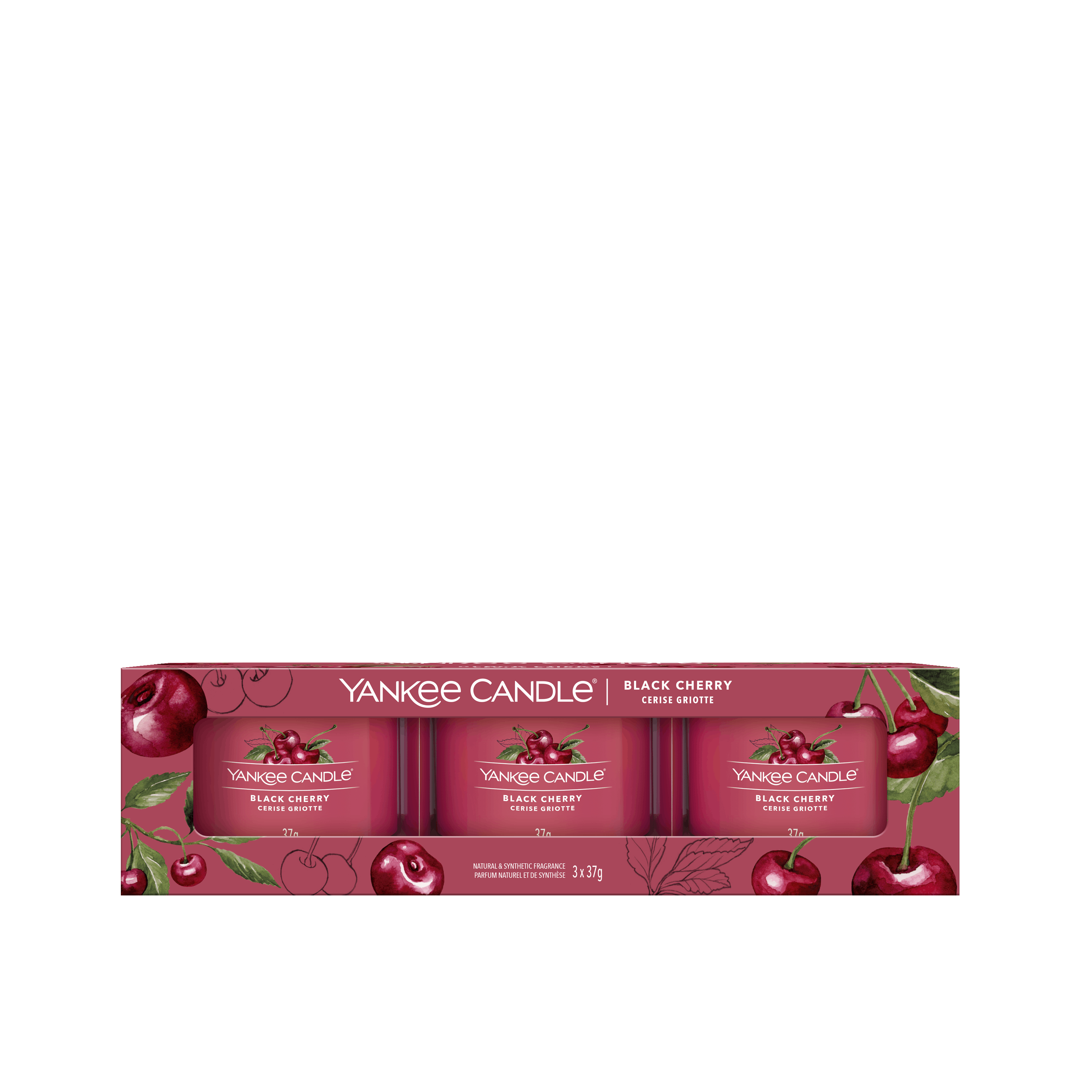 Yankee Candle Mini Black Cherry Set 3 st