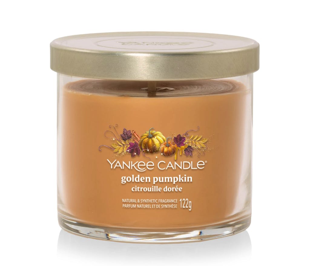 Yankee Candle Signature Small Tumbler Golden Pumpkin 122 g