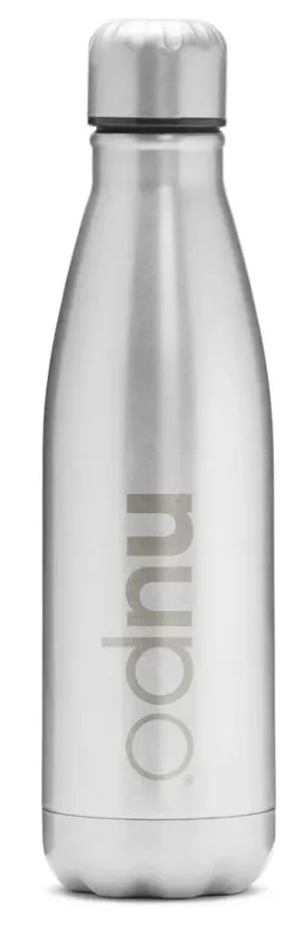 Nupo Stainless Steel Water Bottle Silver 500 ml