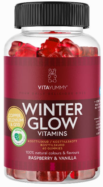VitaYummy Winter Glow Raspberry Vanilla 60 stk