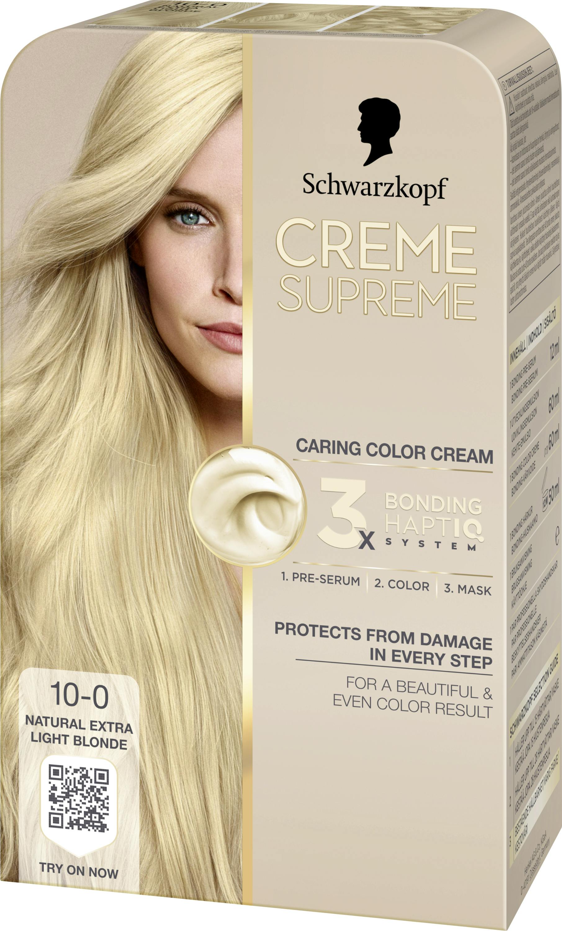 Schwarzkopf Creme Supreme 10-0 Natural Extra Light Blonde 1 st