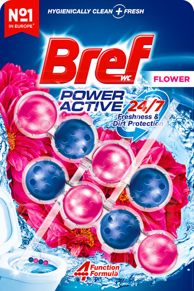 Bref Power Active Fresh Flowers Duo 50 g + 50 g
