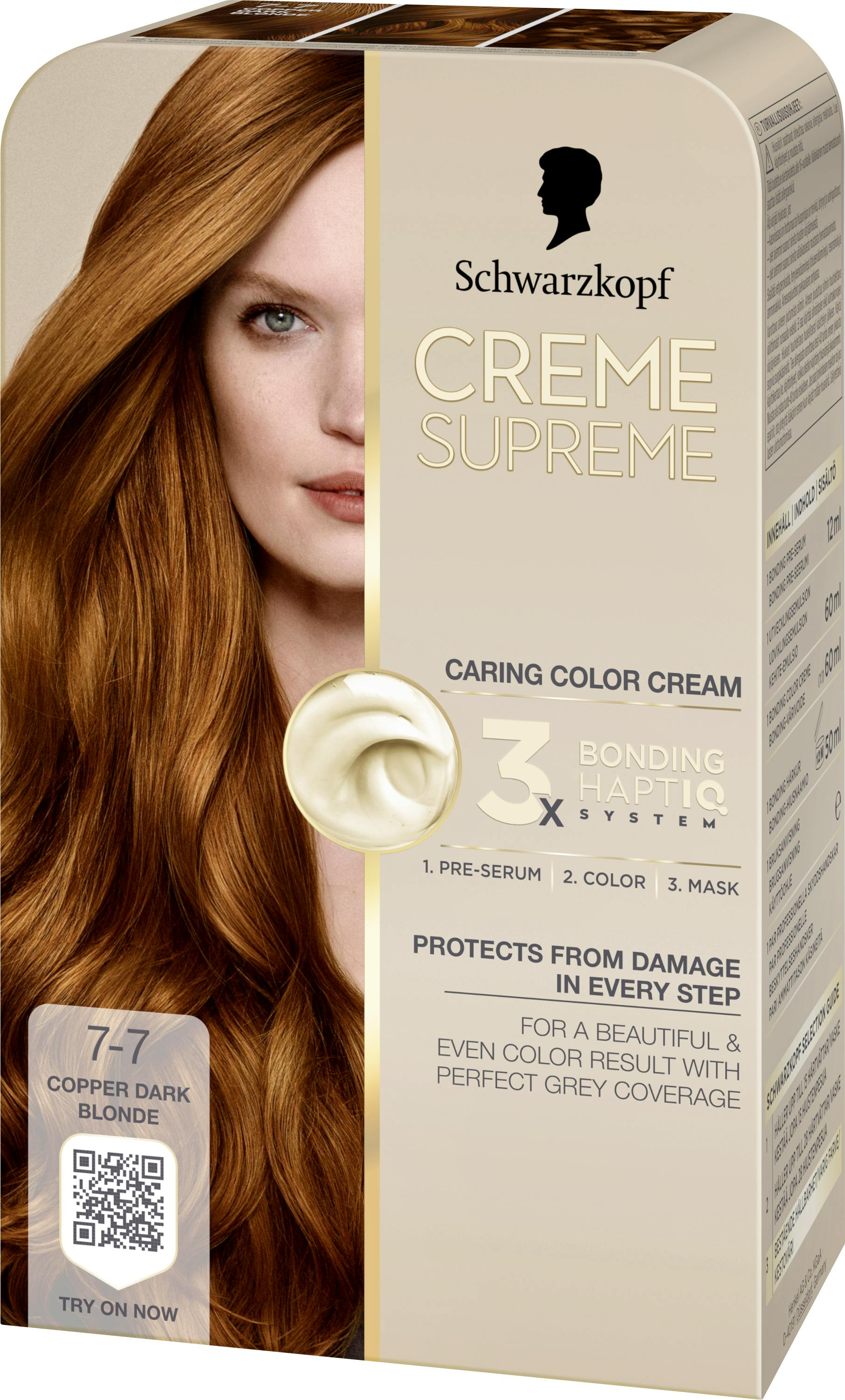 Schwarzkopf Creme Supreme 7-7 Copper Dark Blonde 1 stk