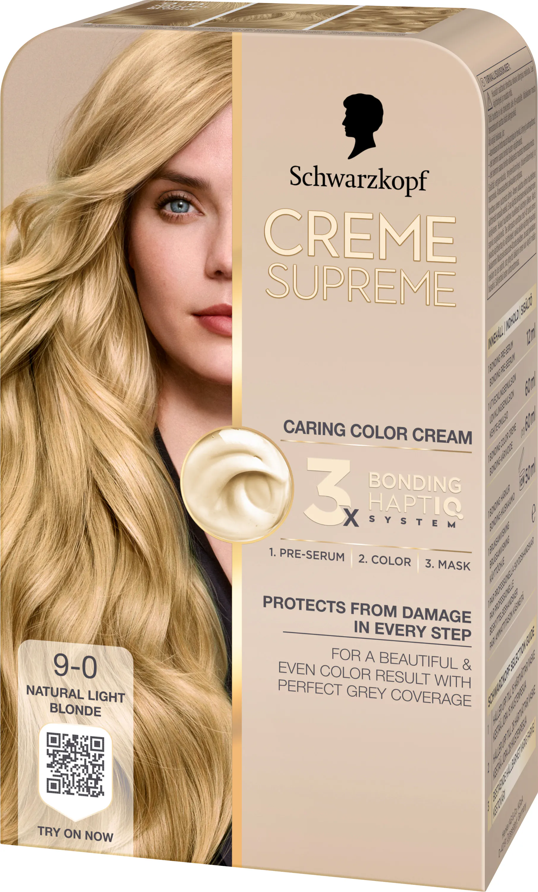 Schwarzkopf Creme Supreme 9-0 Natural Light Blonde 1 st