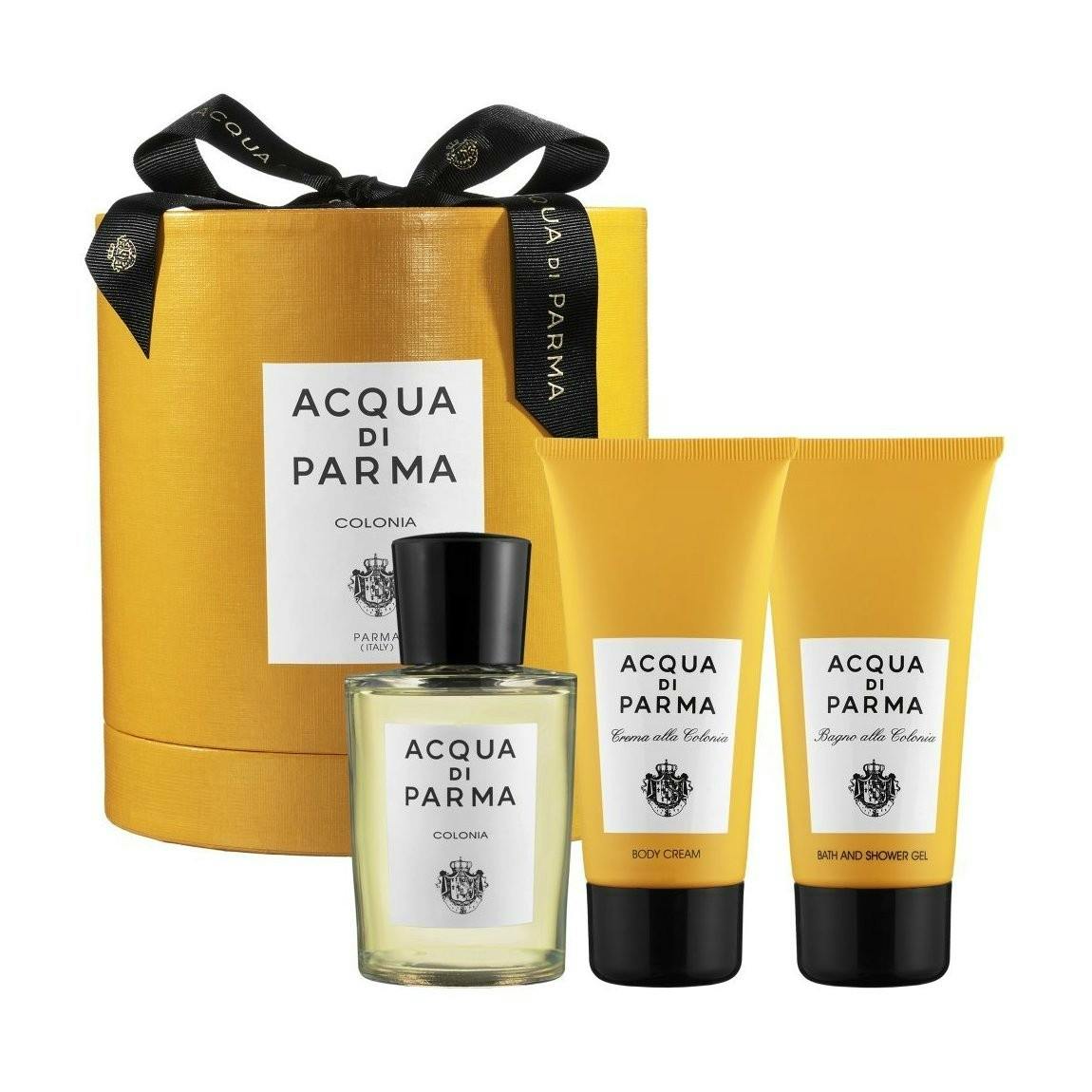 Acqua Di Parma Colonia EDC + Body Cream + Showergel 100 ml + 75 ml + 75