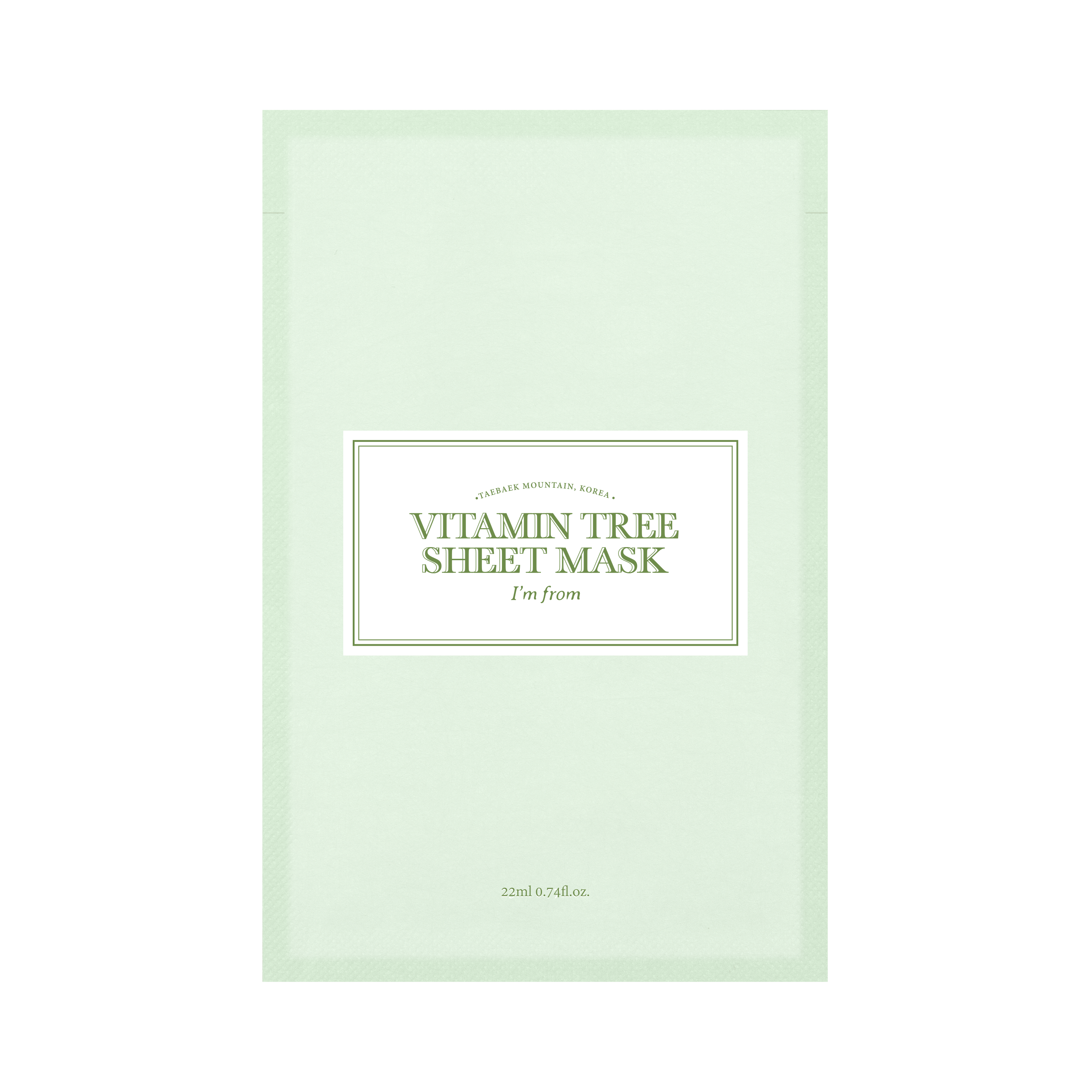 I'm From Vitamin Tree Sheet Mask 22 ml