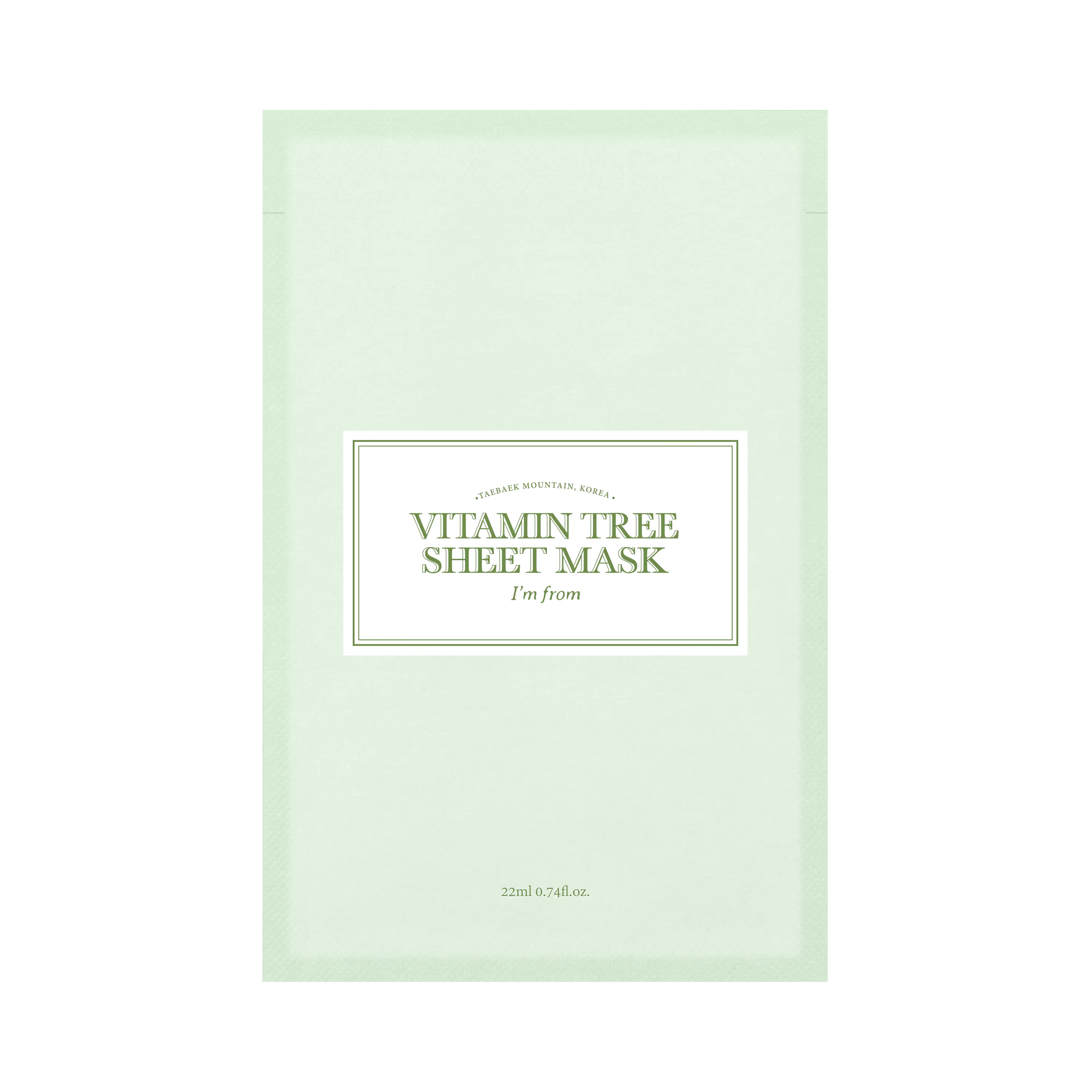 I'm From Vitamin Tree Sheet Mask 22 ml