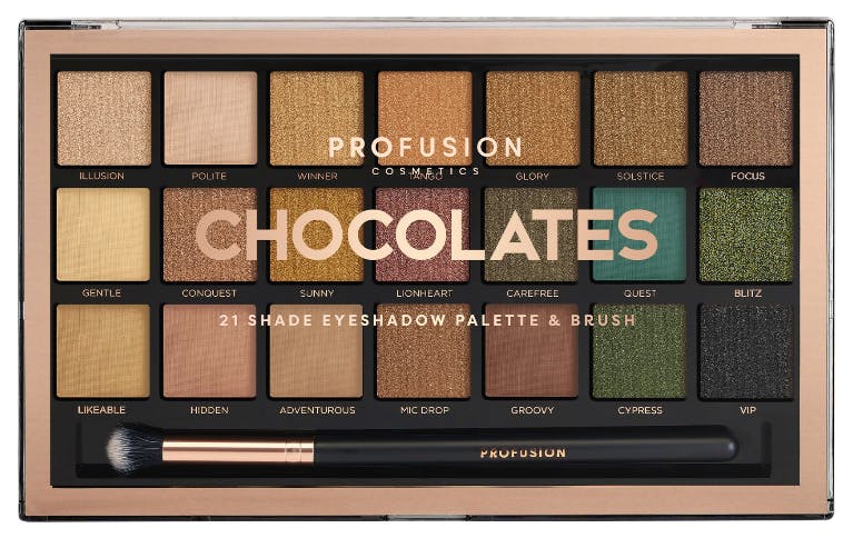 Profusion 21 Eyeshadow palettes Chocolates 245 g